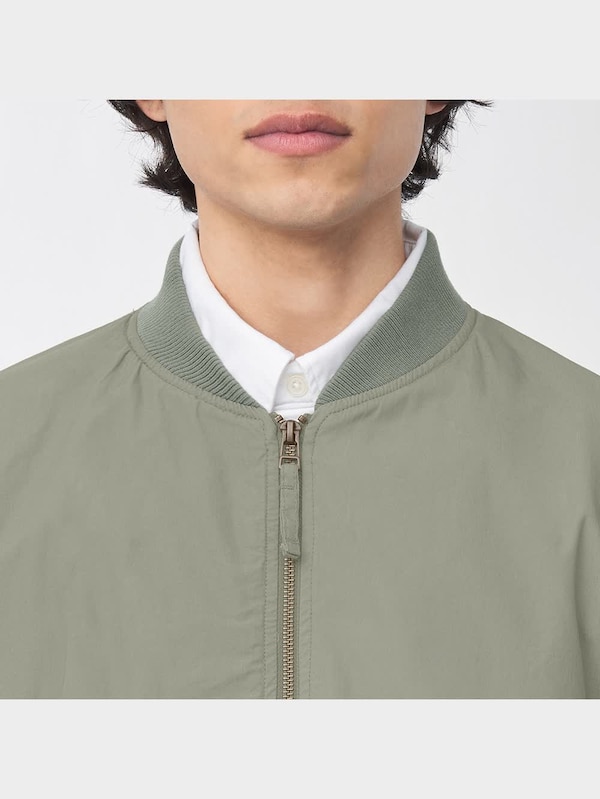 コットンリラックスフィットMA-1ブルゾン