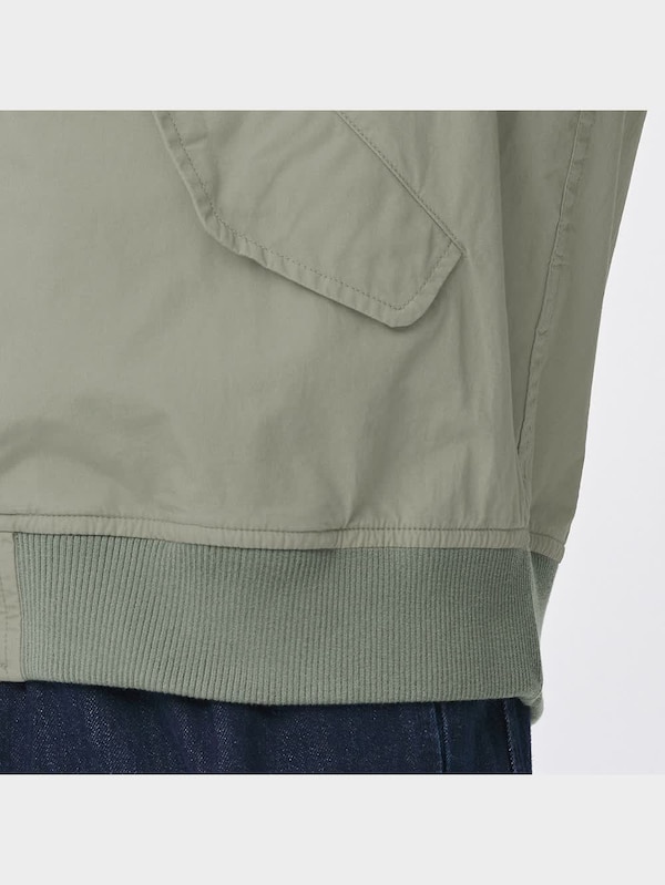 コットンリラックスフィットMA-1ブルゾン