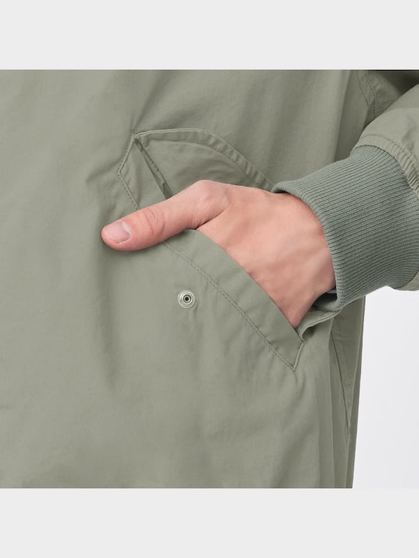 コットンリラックスフィットMA-1ブルゾン