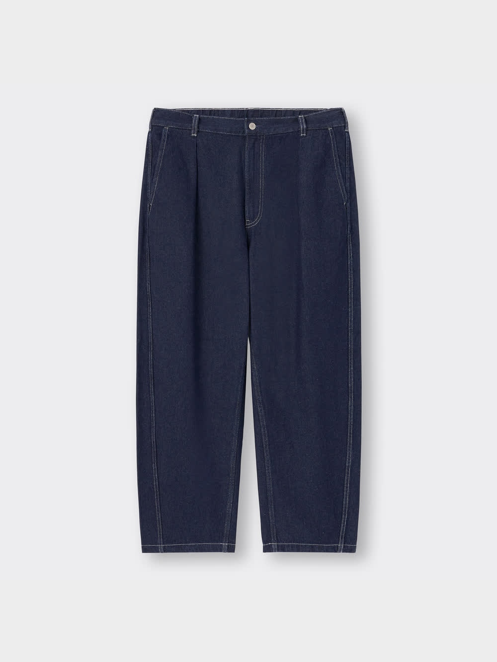 GU公式 | カラーカーブタックパンツ(セットアップ可能)