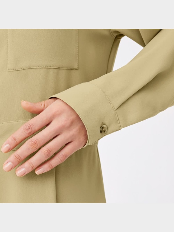 フロントボタンワンピース(長袖)YG+X