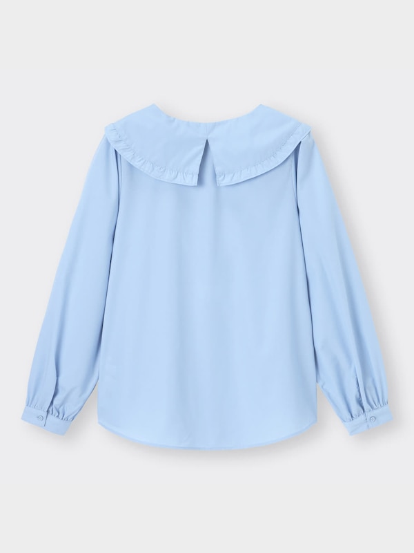 フリルカラーブラウス(長袖)YG+X