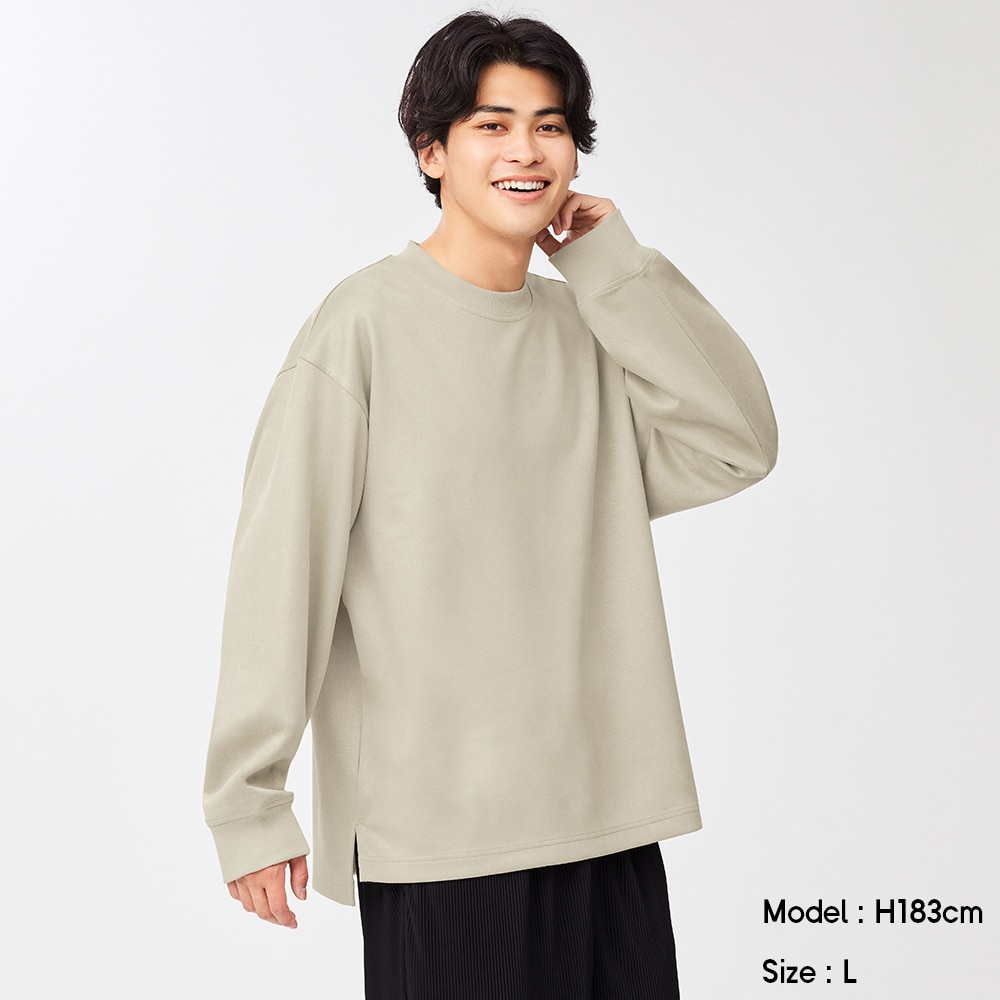 （GU）フェイクスエードプルオーバー(長袖)NT+Eのサムネイル