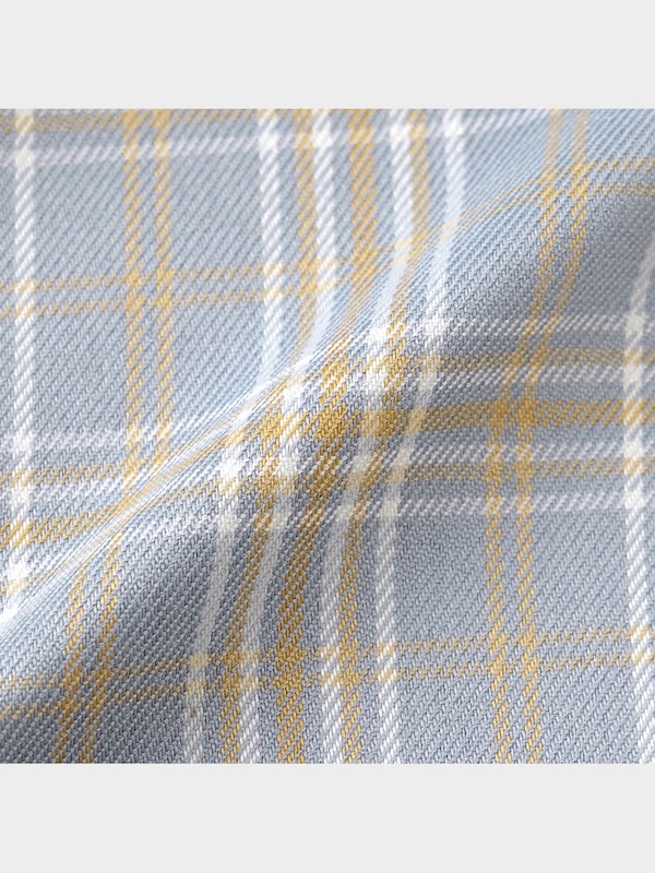 チェックプリーツミニスカートYG+X