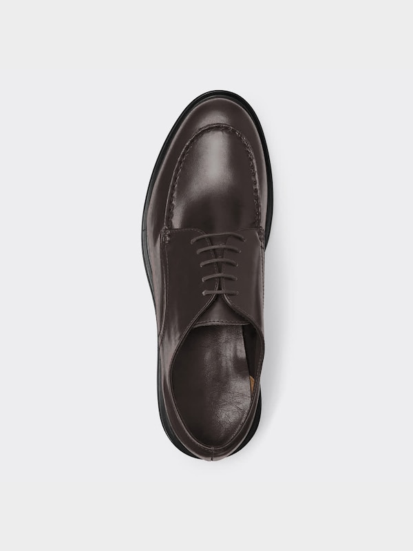 リアルレザーUチップシューズ