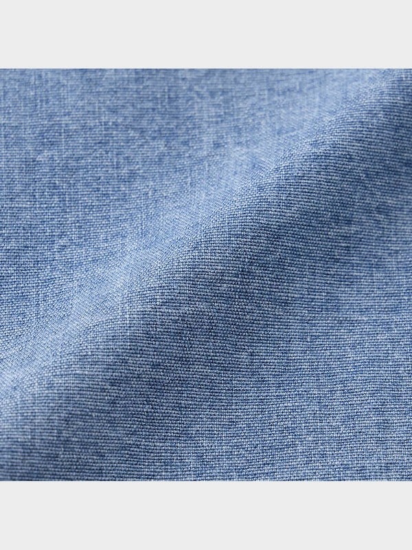 デニムオーバーサイズワークシャツ(5分袖)