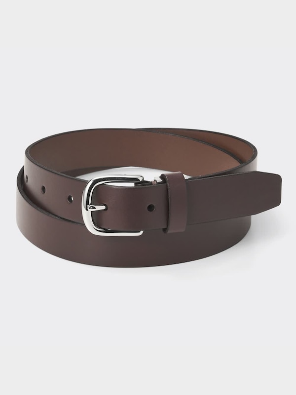 ベジタブルタンドレザーノーステッチベルト(アジャスタブル)