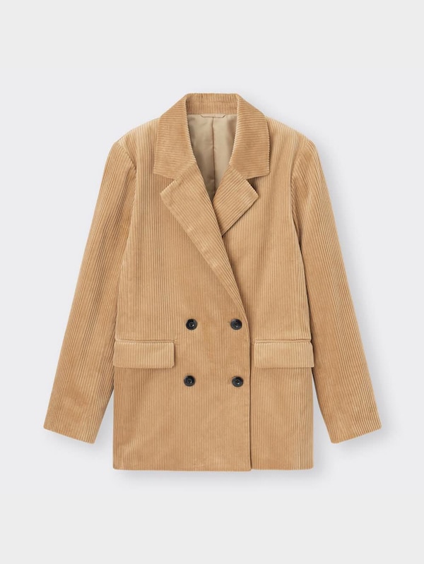 コーデュロイダブルブレストジャケットOSC+EC