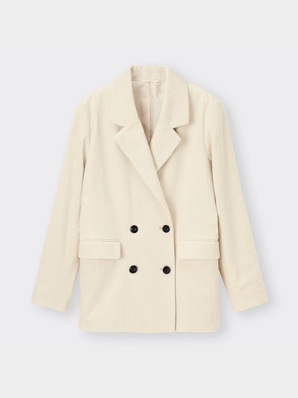 コーデュロイダブルブレストジャケットOSC+EC