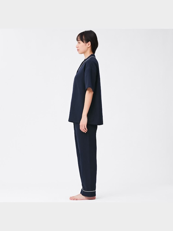 オーガニックコットンパジャマ(半袖&ロングパンツ)OSA+EC