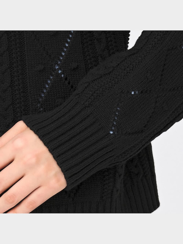 レーシークロップドカーディガン(長袖)YG+X