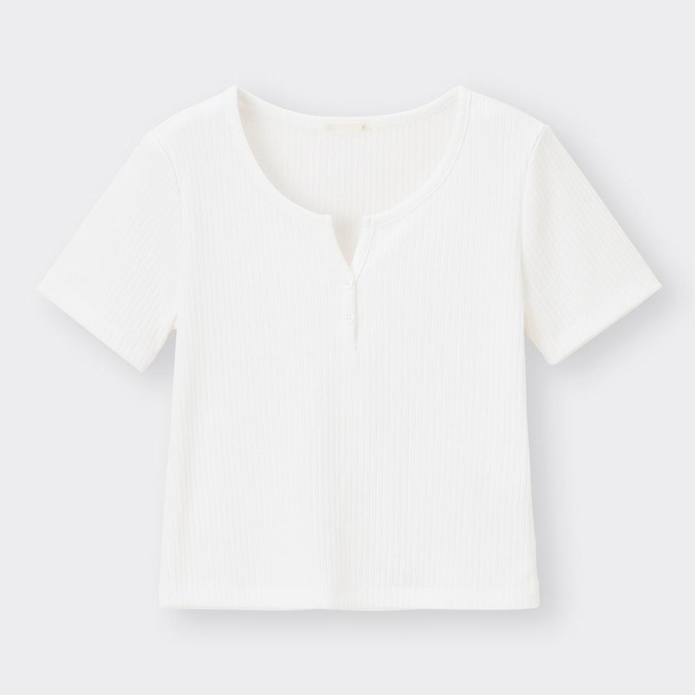 （GU）スリットネックミニT(半袖)OSC+EC(丈45.5cm～51cm)のサムネイル