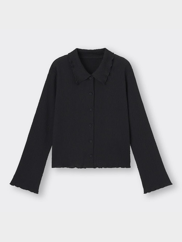 コンパクトポロカーディガン(長袖)