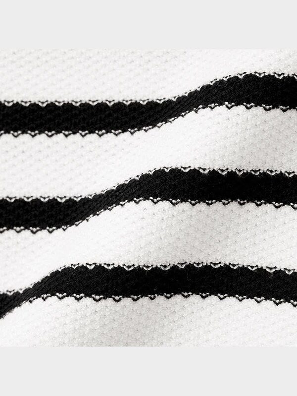 タックステッチボーダーセーター(長袖)RS+E