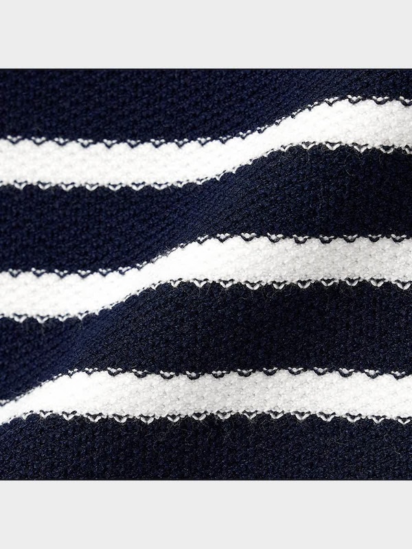 タックステッチボーダーセーター(長袖)RS+E