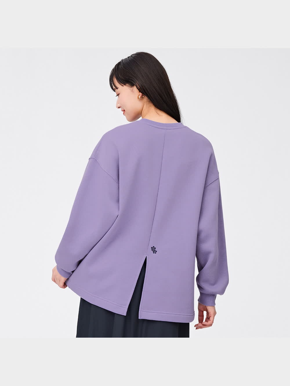 GU公式 | オーバーサイズスウェットプルオーバー(長袖)2 Demon Slayer