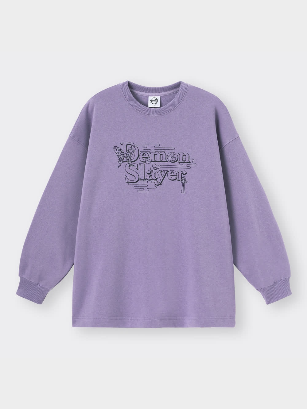 XL　鬼滅の刃 GU スウェットプルオーバー 胡蝶しのぶ 新品未使用未開封品 GU公式 | オーバーサイズスウェットプルオーバー(長袖)2 Demon Slayer