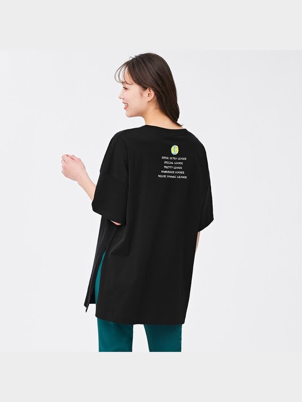 オーバーサイズグラフィックT(5分袖) CRAYON SHINCHAN 3