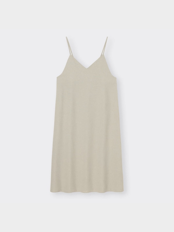 Vネックキャミソールワンピース
