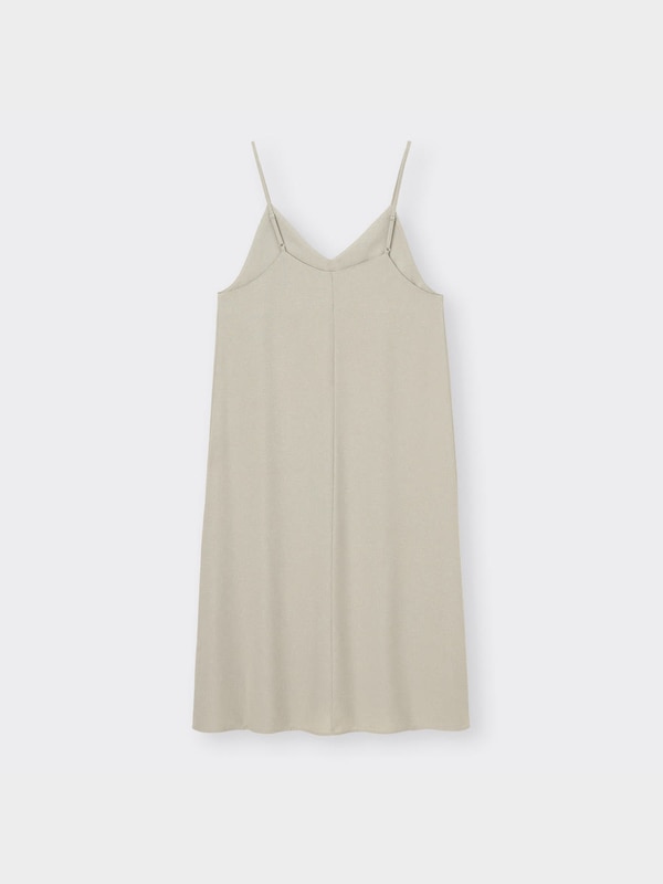 Vネックキャミソールワンピース