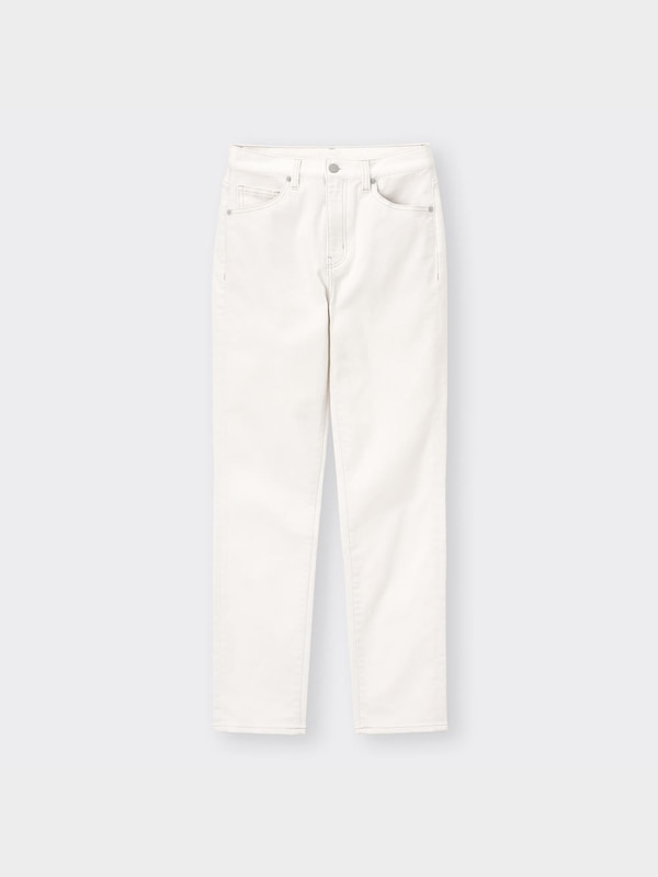 スリムテーパードアンクルジーンズ+EC(丈長め73cm)