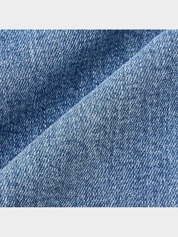 スリムテーパードアンクルジーンズ+EC(丈長め73cm)