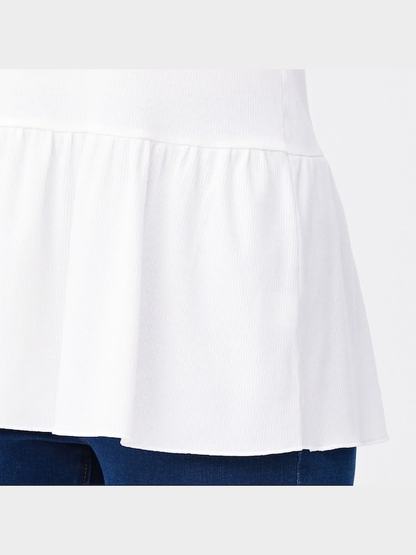 ブラフィールペプラムタンクトップ(リブ)+E