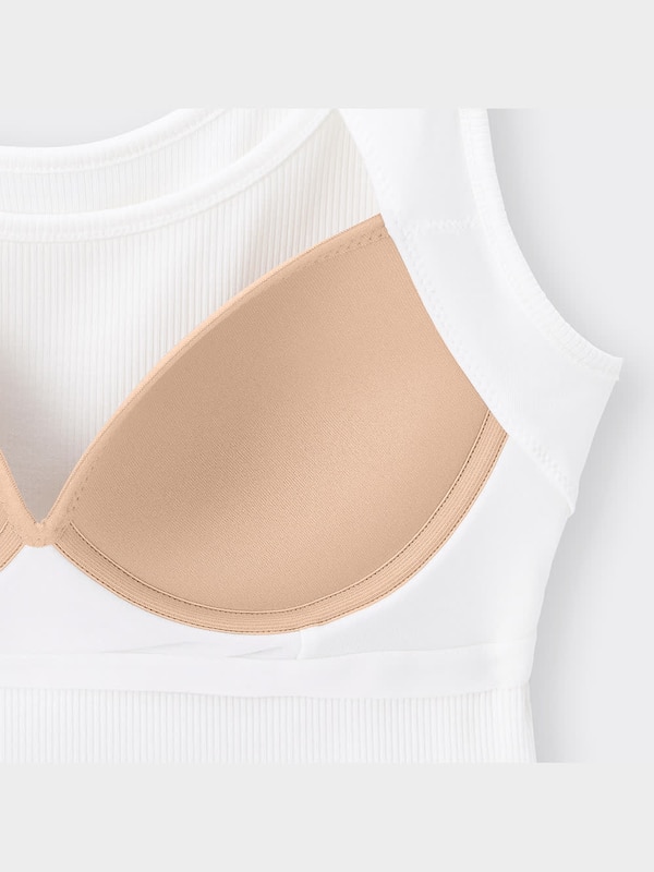 ブラフィールペプラムタンクトップ(リブ)+E