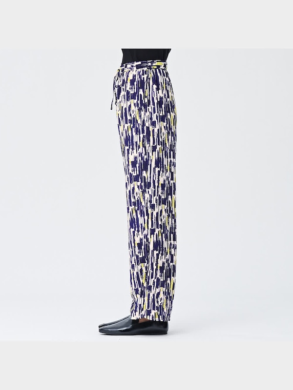 ニュアンスプリントイージーパンツNT+E