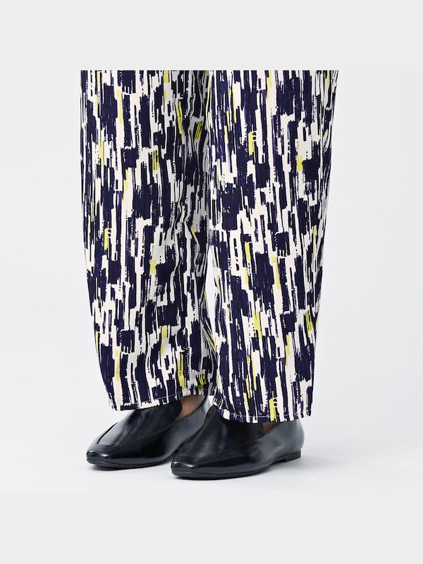 ニュアンスプリントイージーパンツNT+E