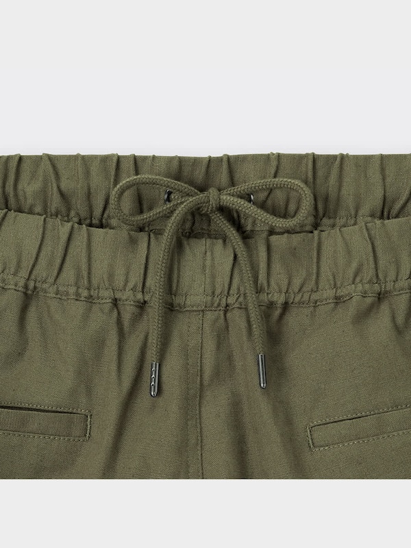 リネンブレンドジョガーパンツOSB+EC