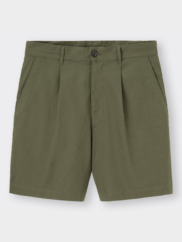 リネンブレンドショーツOSB+EC