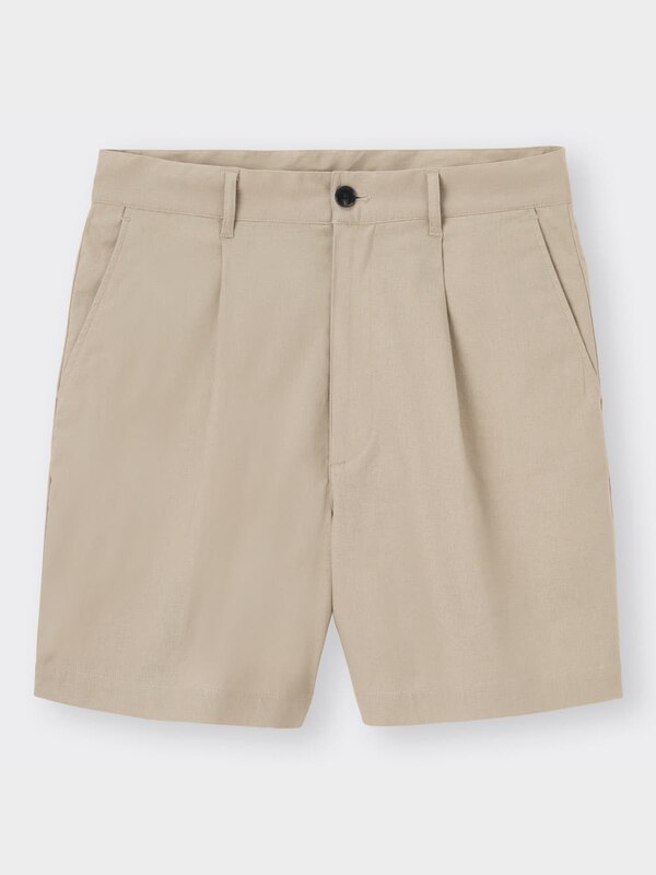 リネンブレンドショーツOSB+EC