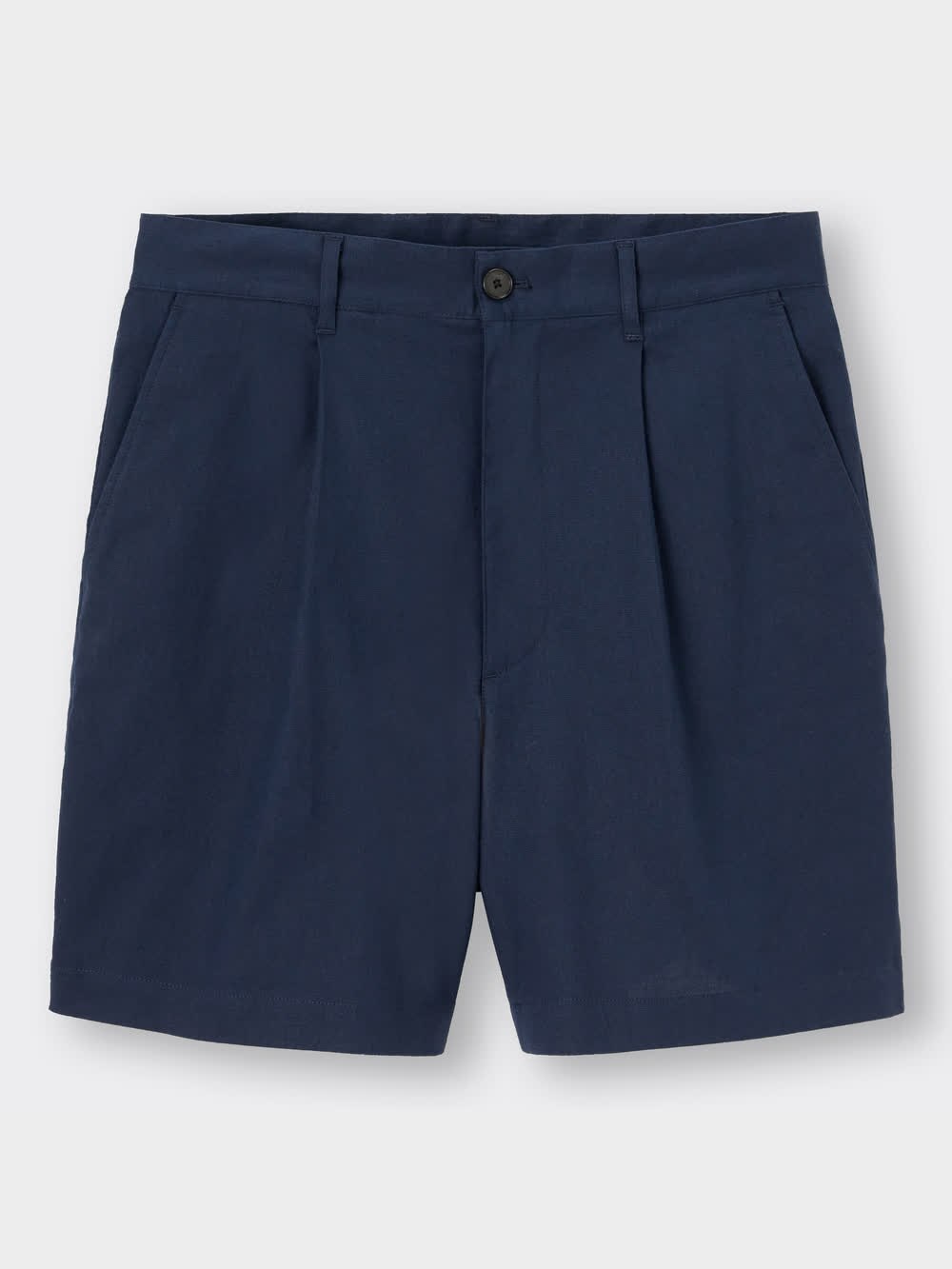 リネンブレンドショートパンツ セール】 リネンブレンドショートパンツ（セットアップ可