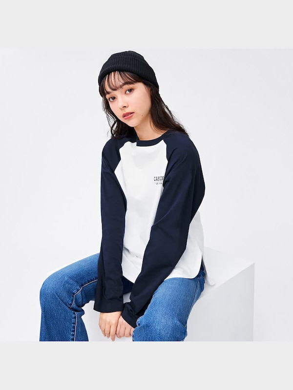 ラグランスリーブT(長袖)NT+E