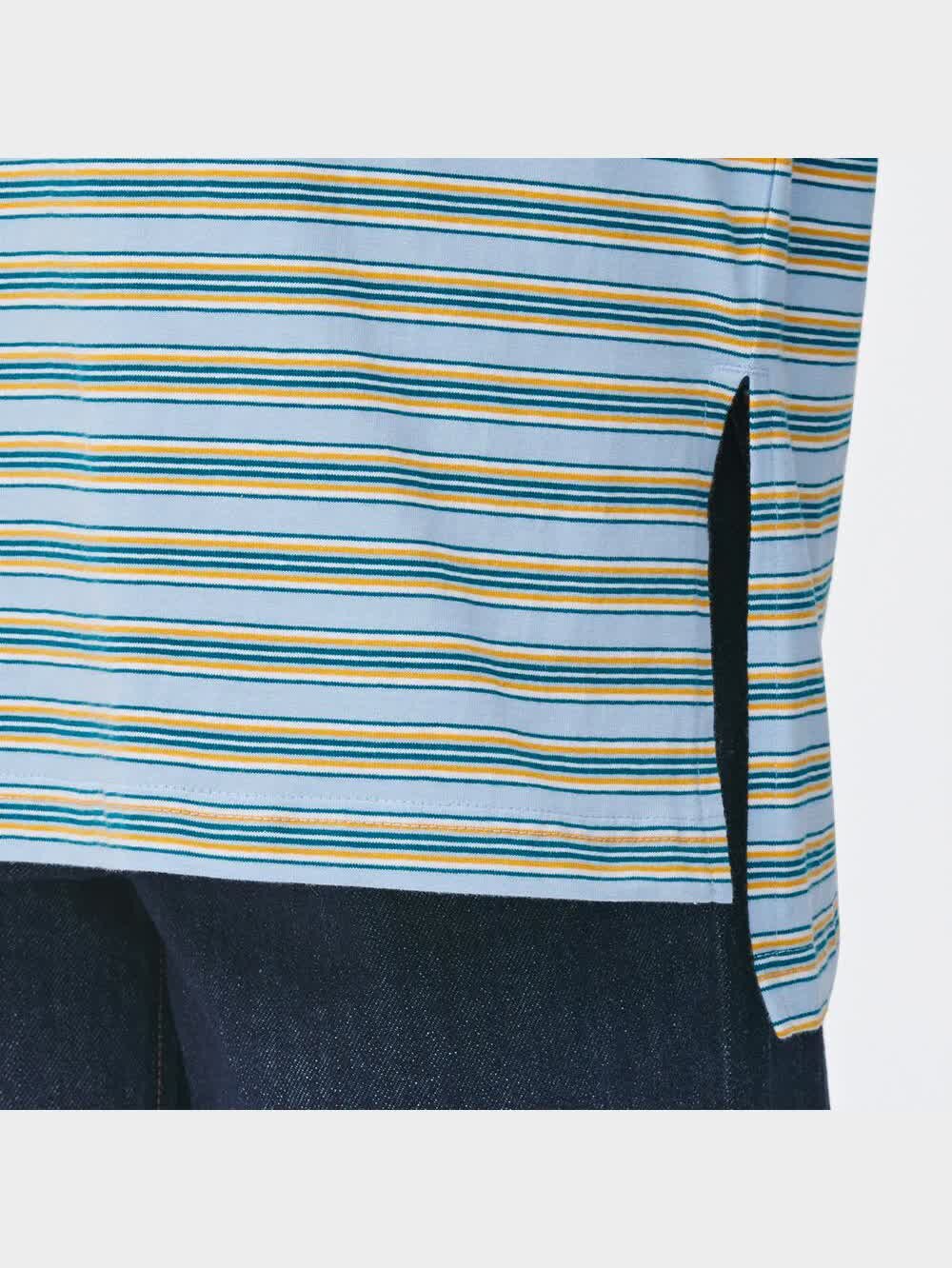 GU公式 | マルチボーダーT(長袖)NT+E