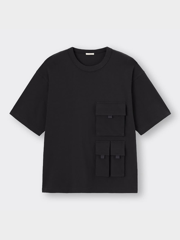マルチポケットビッグT(5分袖)NT+X