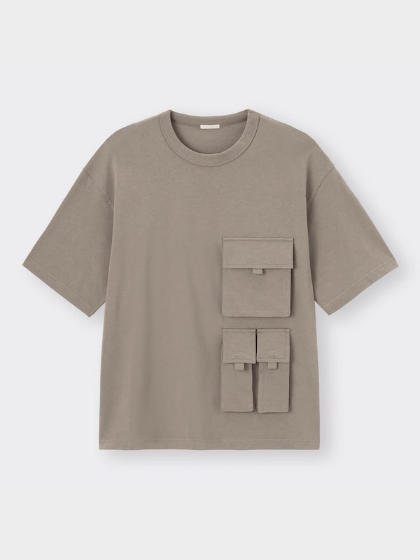 マルチポケットビッグT(5分袖)NT+X
