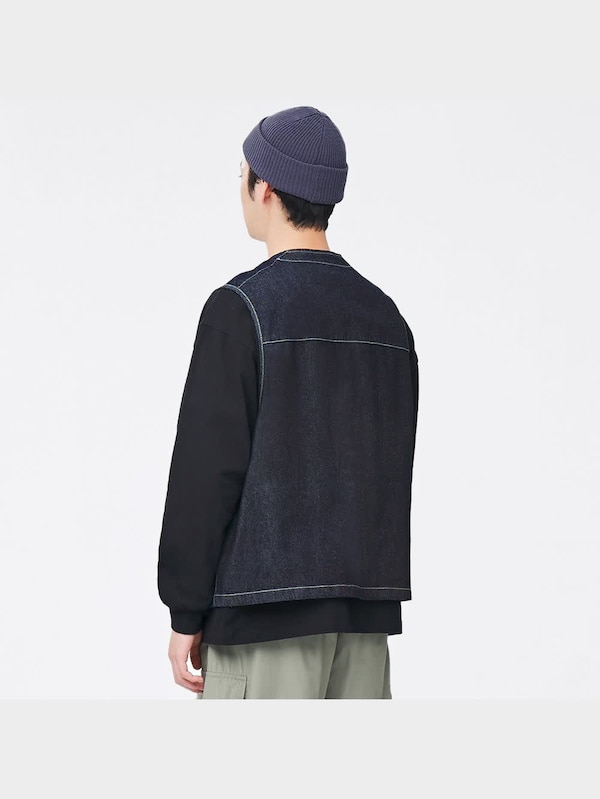 デニムユーティリティベストOSB+EC