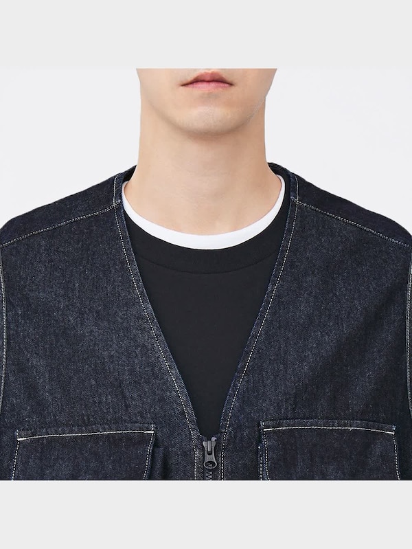 デニムユーティリティベストOSB+EC