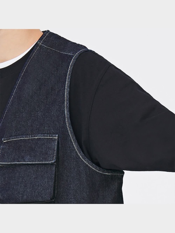 デニムユーティリティベストOSB+EC