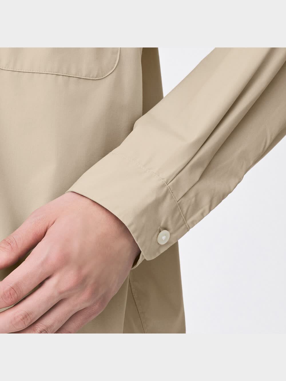 値下♪② GU公式 | ブロードリラックスフィットシャツB(長袖)