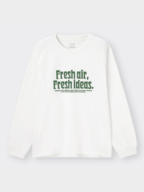 シェルテックグラフィックT(長袖)GA+E