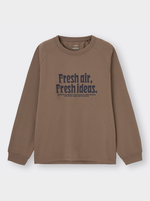 シェルテックグラフィックT(長袖)GA+E