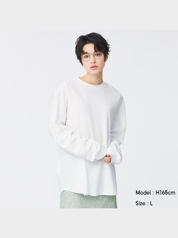 ドライラウンドヘムビッグT(長袖)