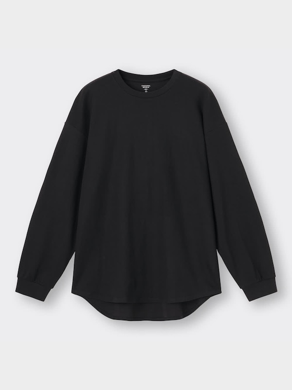 ドライラウンドヘムビッグT(長袖)