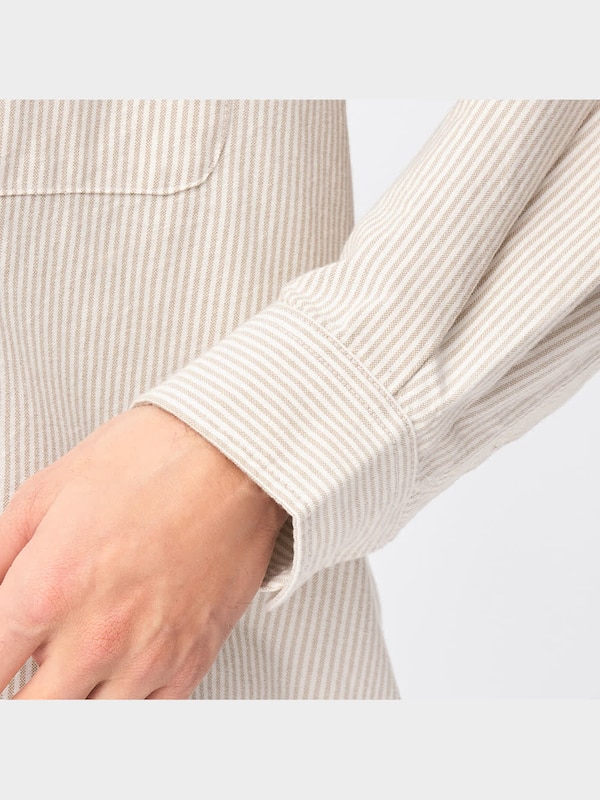 オックスフォードオーバーサイズシャツ(ストライプ)NT+X