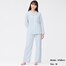 パイルパジャマ(長袖&ロングパンツ)+E-LIGHT BLUE