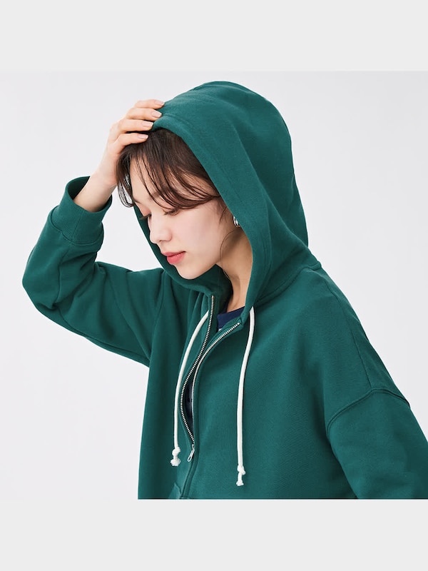 スウェットオーバーサイズフルジップパーカ(長袖)OSB+EC