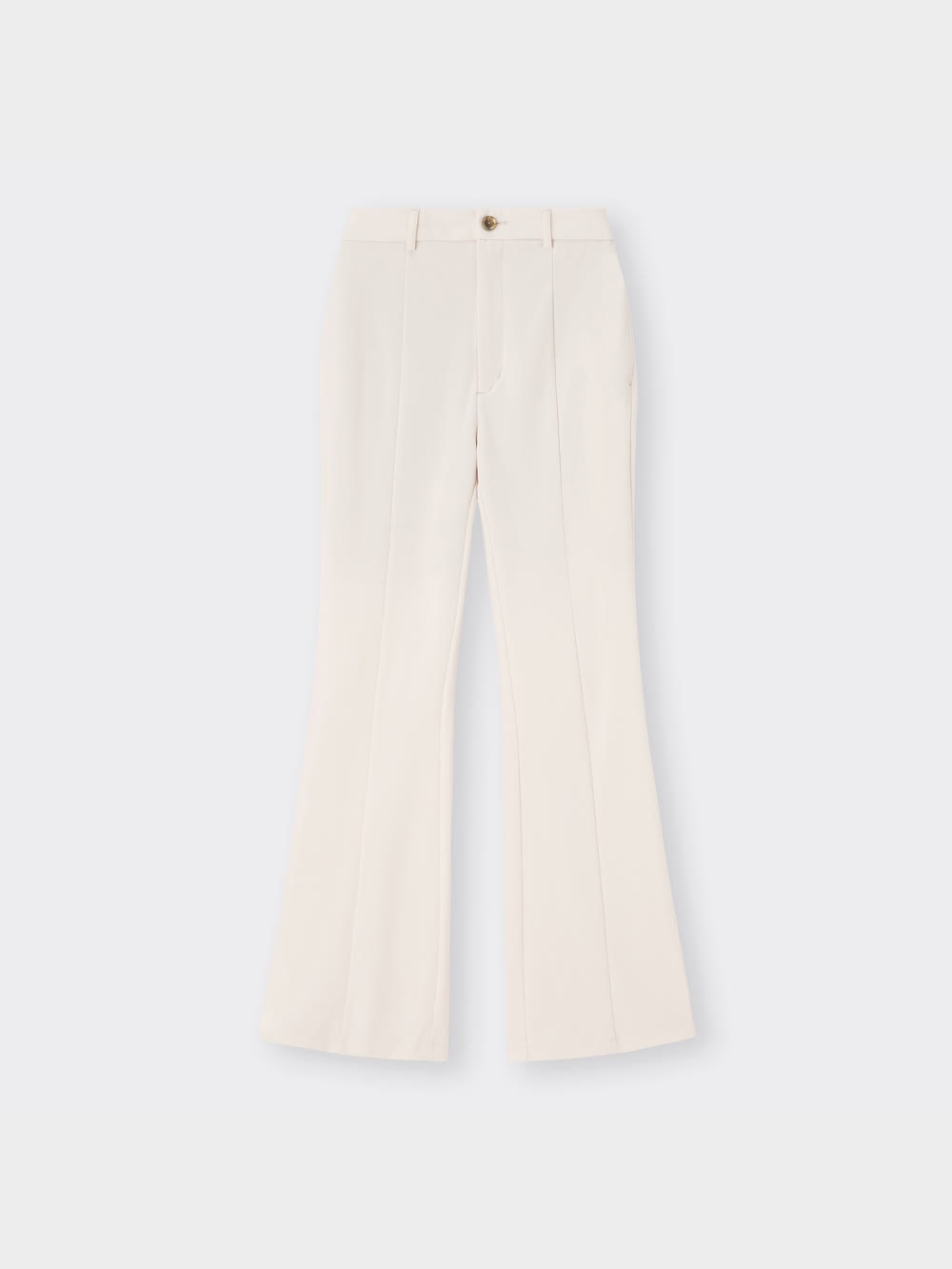 GU公式 | カットソーカラーフレアスラックス+EC(丈長め73～75cm)